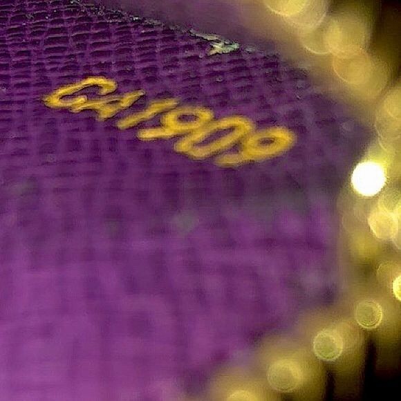 LOUIS VUITTON Yellow Epi Leather Porte Feuille Sarah Long Bifold Wallet CA1909 - Picture 14 of 17